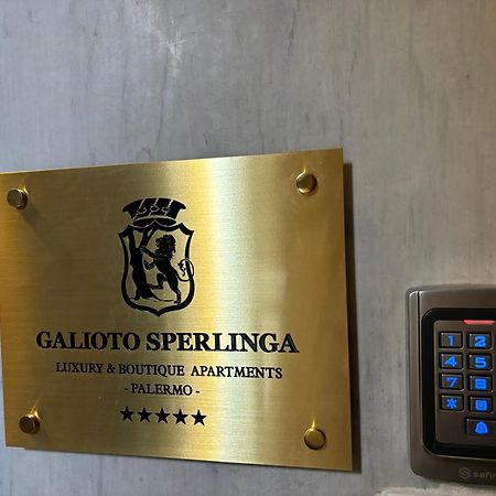 Galioto Sperlinga Luxury Boutique Apartments 巴勒莫 外观 照片