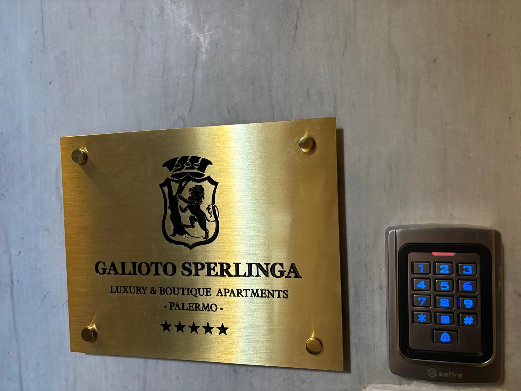 Galioto Sperlinga Luxury Boutique Apartments 巴勒莫 外观 照片